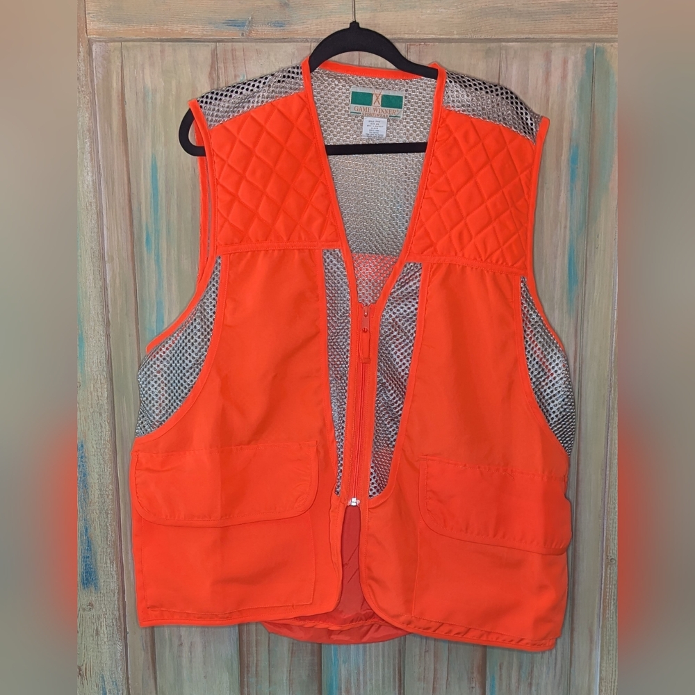 Game Winner Sportswear Orange hunting vest XL/XXL